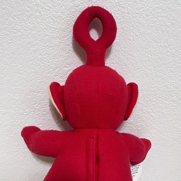 Vintage Playskool Teletubbies Talking 15" Po Red Plush Doll Toy Works 1998 - Picture 11 of 15